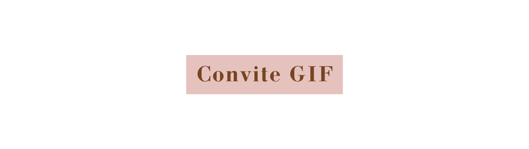 Convite GIF